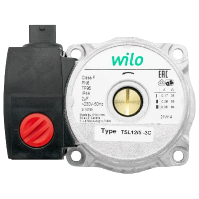 Двигатель циркуляционного насоса Wilo TSL 12/5-3c (против часовой стрелки) (87186481810, 87186457900), TSL-12/5-3C